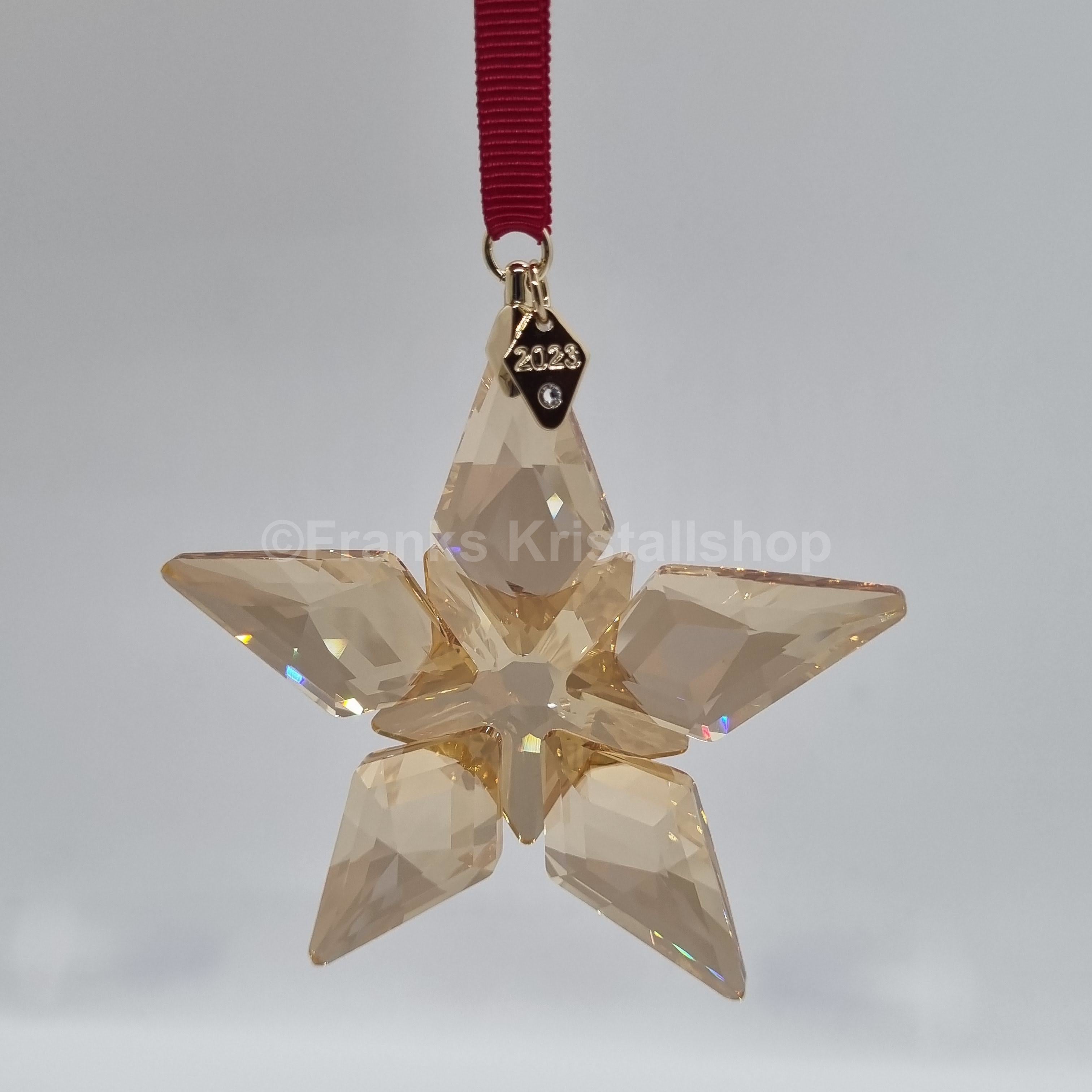 SWAROVSKI Weihnachtsstern 2023 Groß Gold Festive 5648746