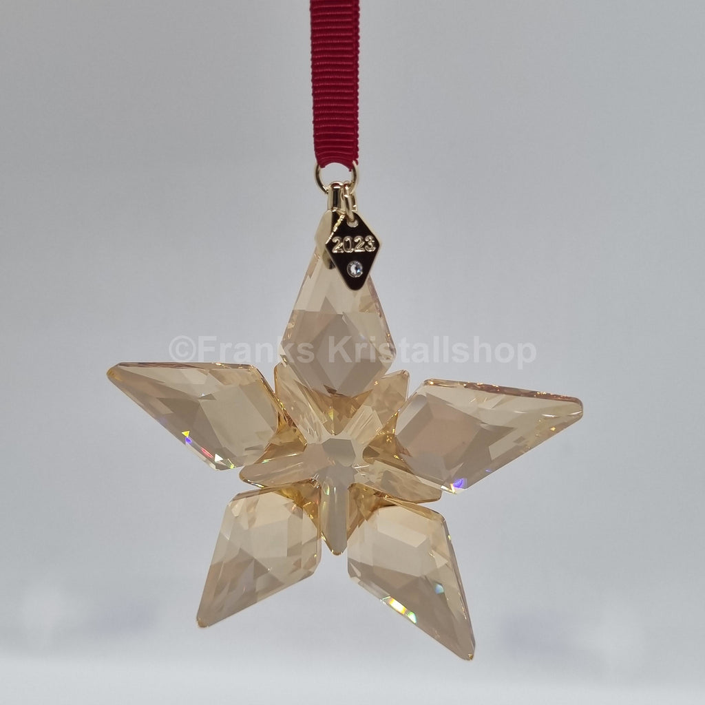 SWAROVSKI Weihnachtsstern 2023 Groß Gold Festive 5648746