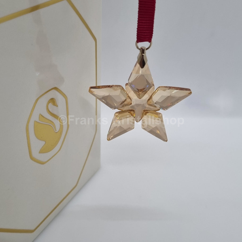 SWAROVSKI Weihnachtsstern 2023 Klein Gold Festive 5648747