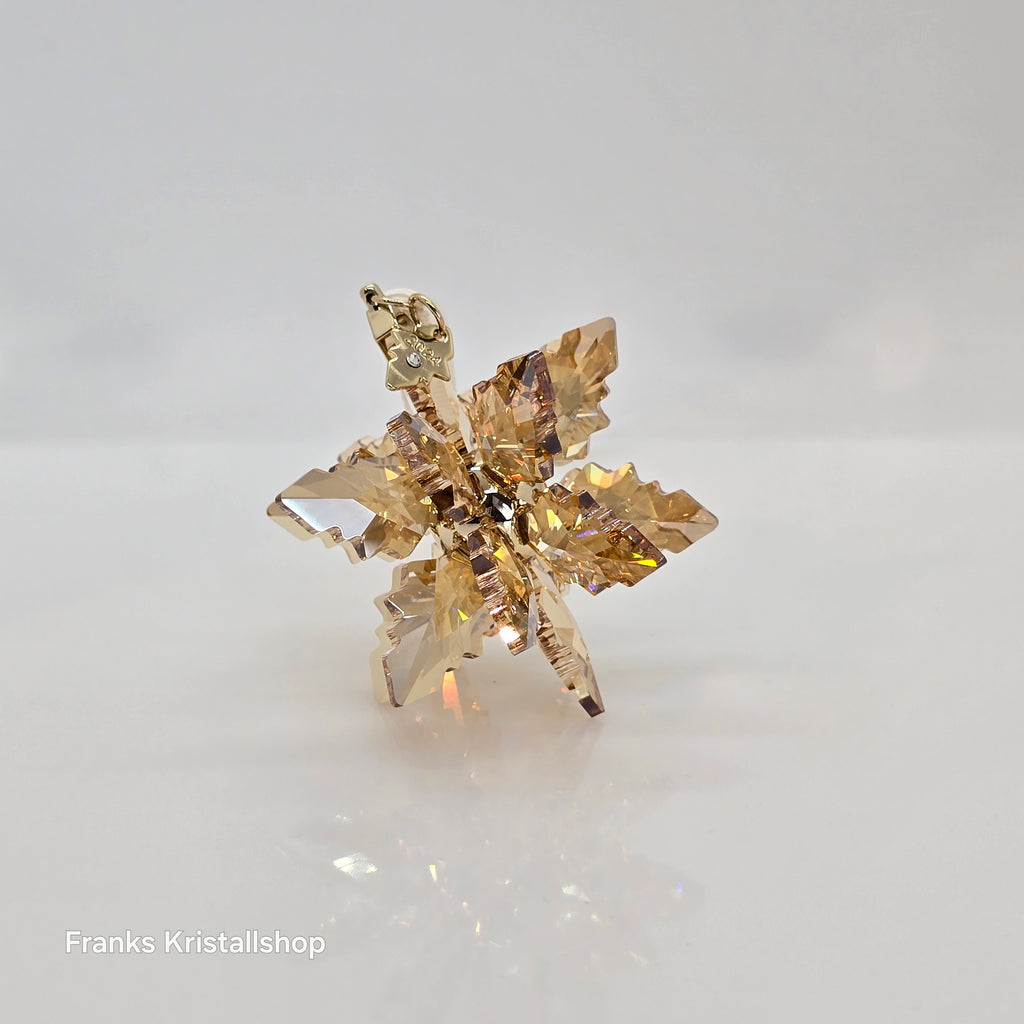 SWAROVSKI Weihnachtsstern 2024 3D Gold Festive 5674348