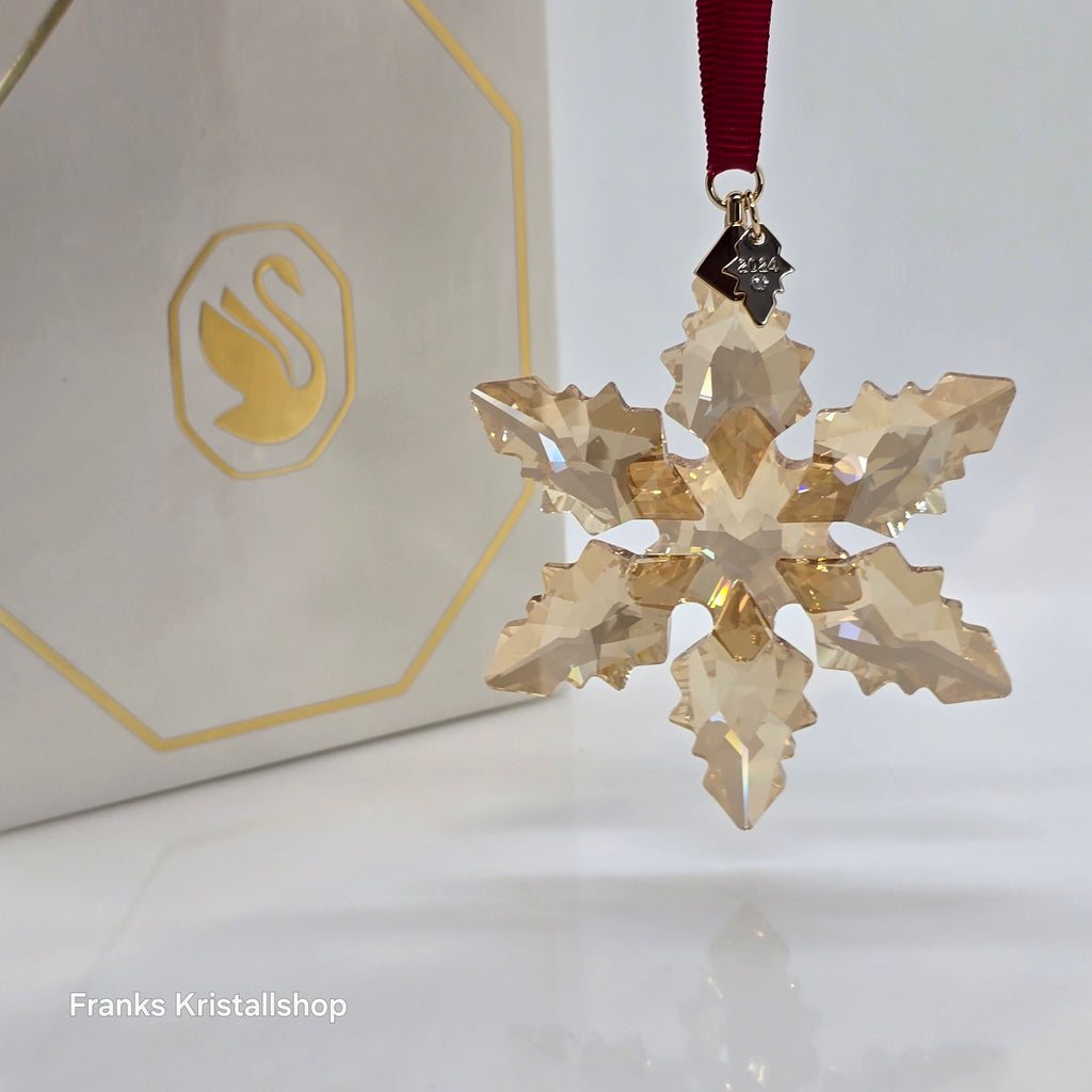 SWAROVSKI Weihnachtsstern 2024 Groß Gold Festive 5674349