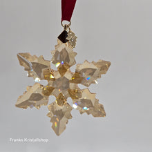 Lade das Bild in den Galerie-Viewer, SWAROVSKI Weihnachtsstern 2024 Groß Gold Festive 5674349
