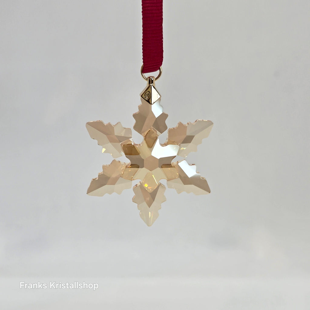 SWAROVSKI Weihnachtsstern 2024 Klein Gold Festive 5674384