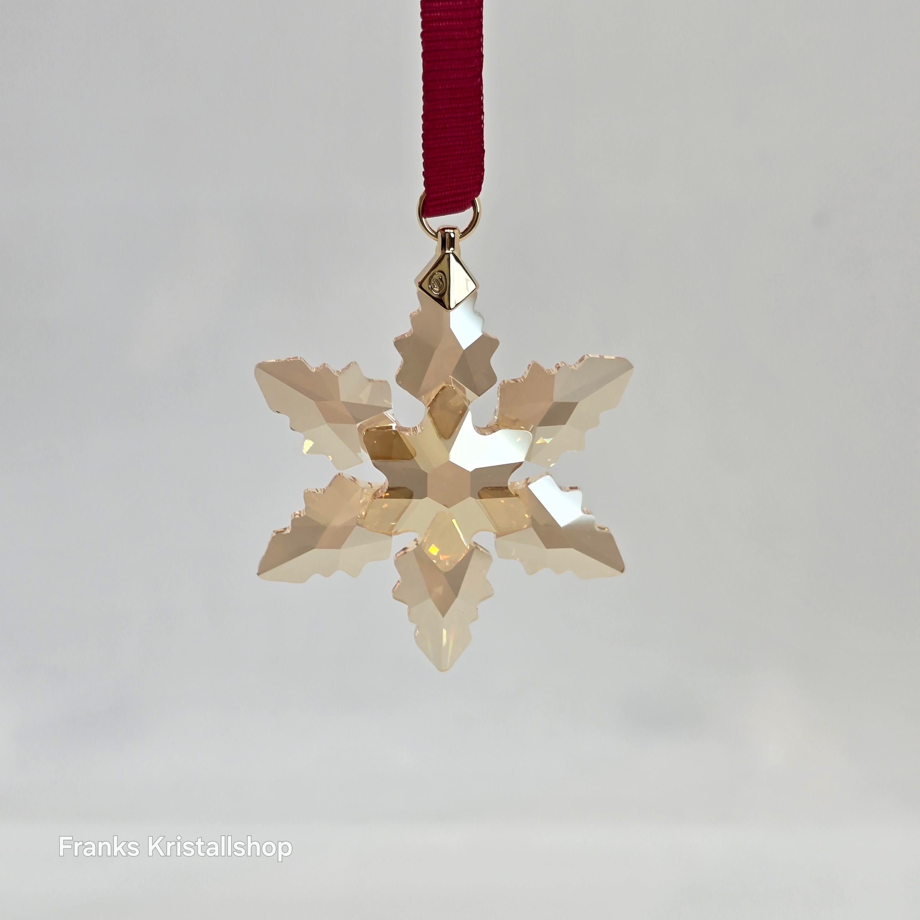 SWAROVSKI Weihnachtsstern 2024 Klein Gold Festive 5674384