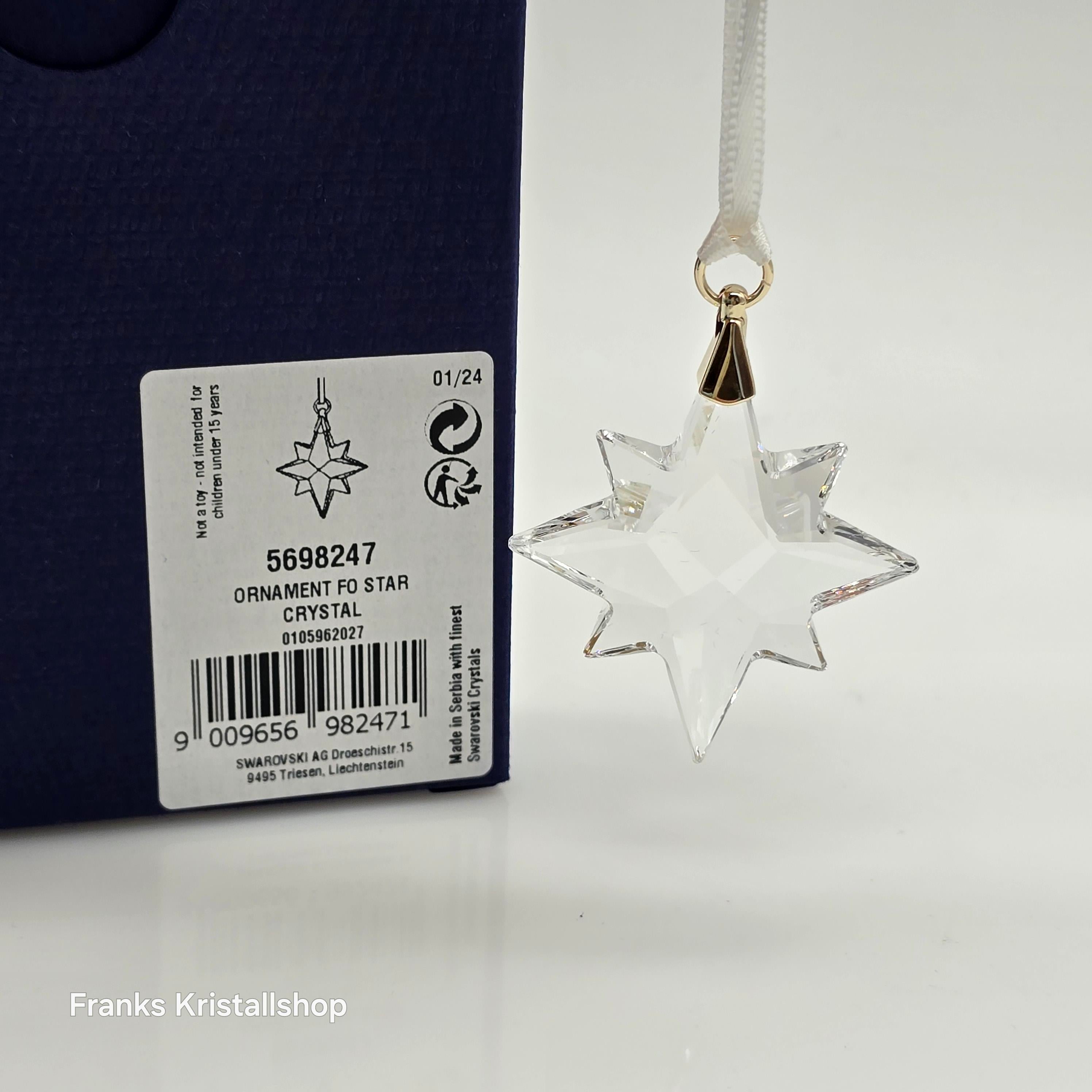 SWAROVSKI Weihnachtsstern 2024 Sonderausgabe Exclusive Ornament 5698247