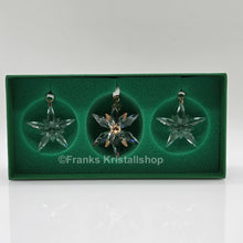 Lade das Bild in den Galerie-Viewer, SWAROVSKI Weihnachtsstern 2025 3D 3er Set Klar 5701628
