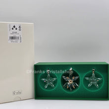 Lade das Bild in den Galerie-Viewer, SWAROVSKI Weihnachtsstern 2025 3D 3er Set Klar 5701628
