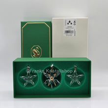 Lade das Bild in den Galerie-Viewer, SWAROVSKI Weihnachtsstern 2025 3D 3er Set Klar 5701628
