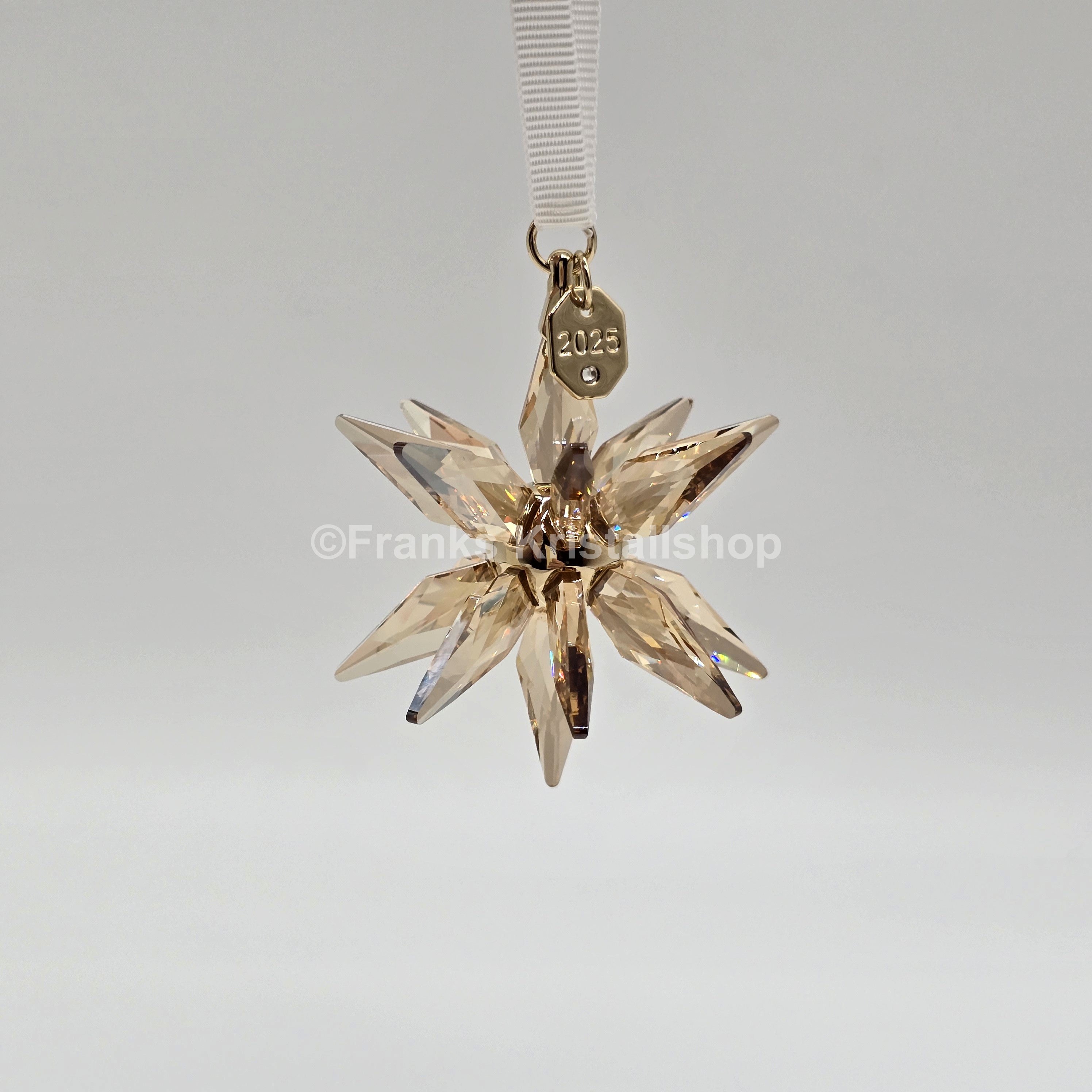 SWAROVSKI Weihnachtsstern 2025 3D Gold Festive 5701505