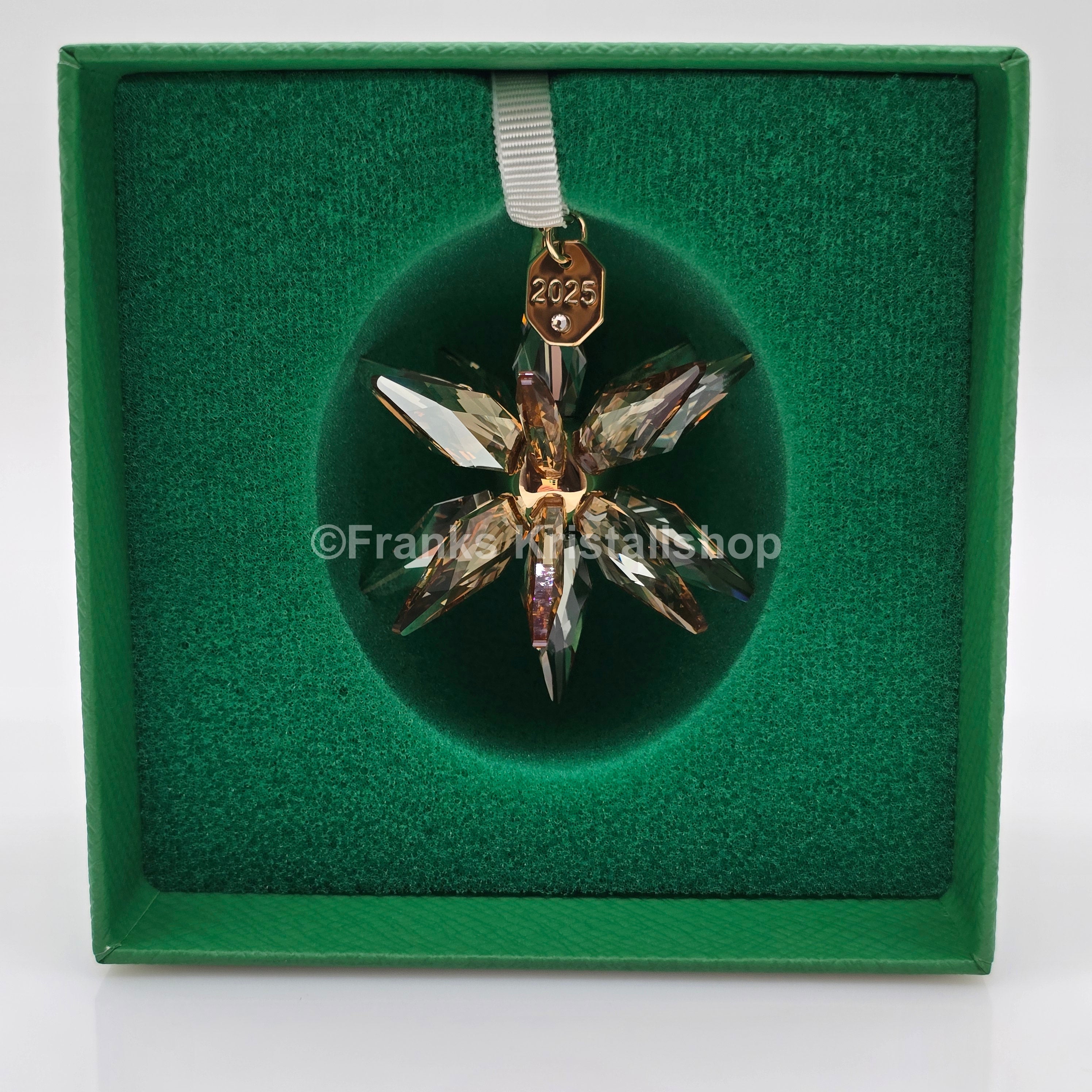 SWAROVSKI Weihnachtsstern 2025 3D Gold Festive 5701505