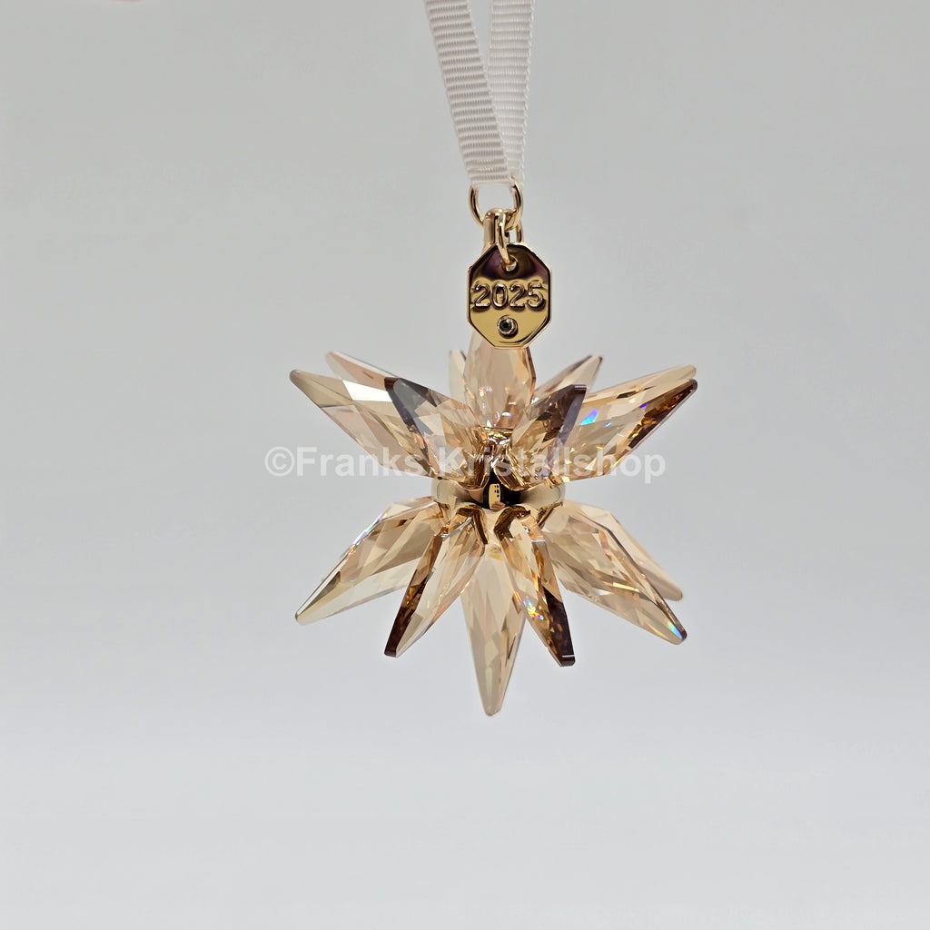 SWAROVSKI Weihnachtsstern 2025 3D Gold Festive 5701505