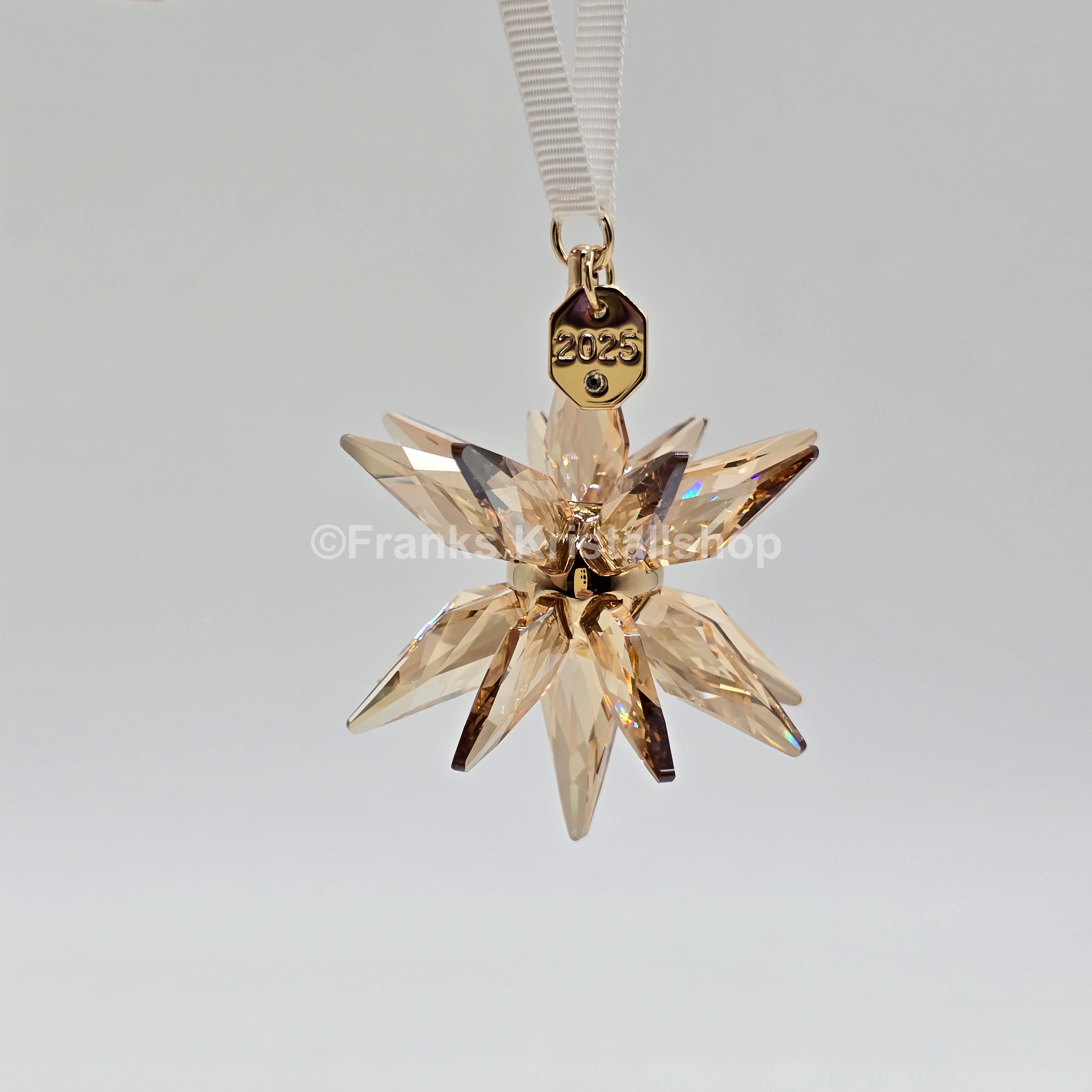SWAROVSKI Weihnachtsstern 2025 3D Gold Festive 5701505