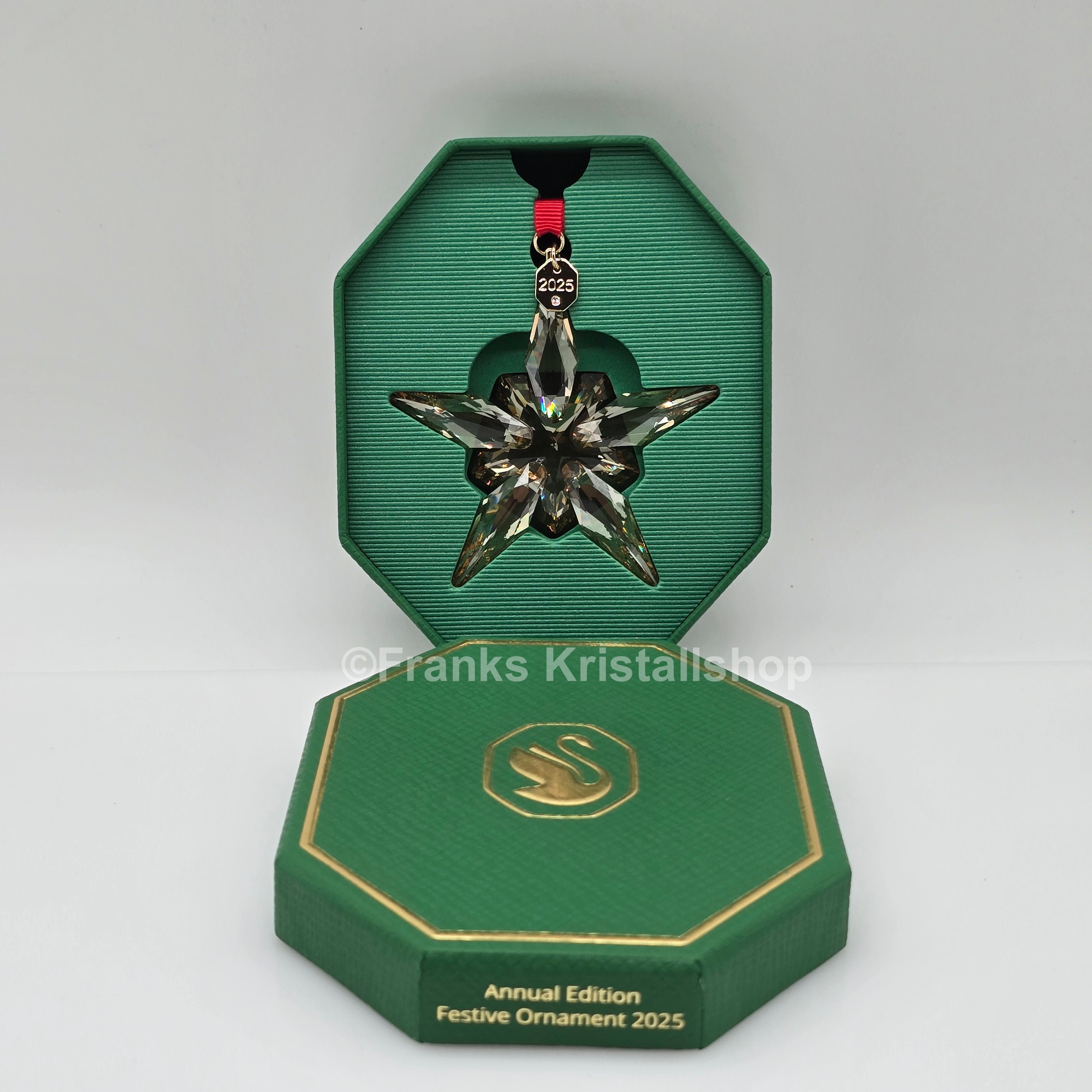 SWAROVSKI Weihnachtsstern 2025 Groß Gold Festive 5701826