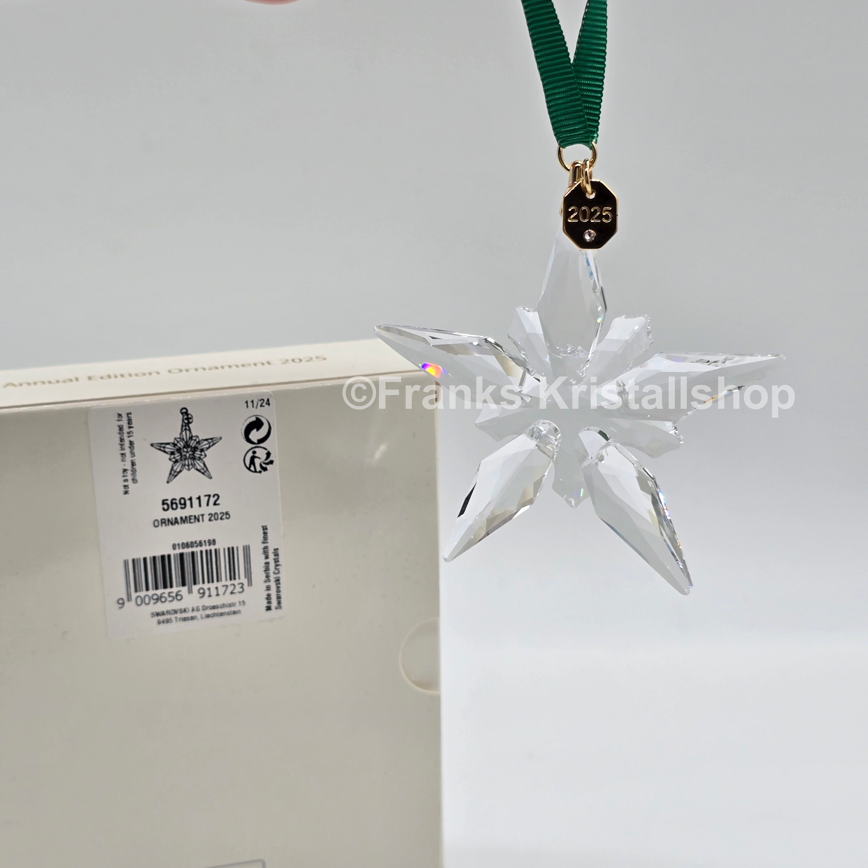 SWAROVSKI Weihnachtsstern 2025 Groß Klar 5691172