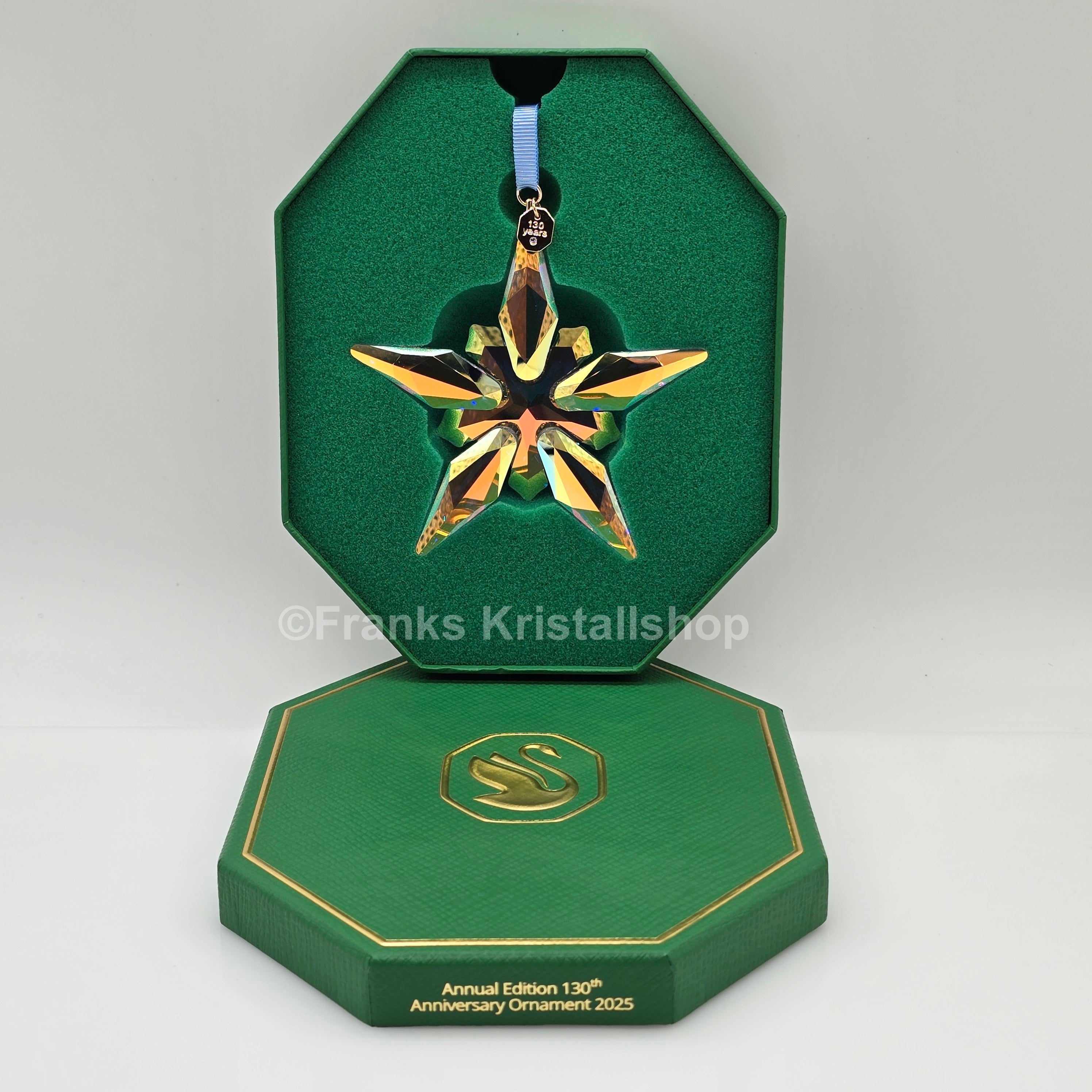 SWAROVSKI Weihnachtsstern 2025 Jubiläumsornament 130 Jahre Swarovski 5701844