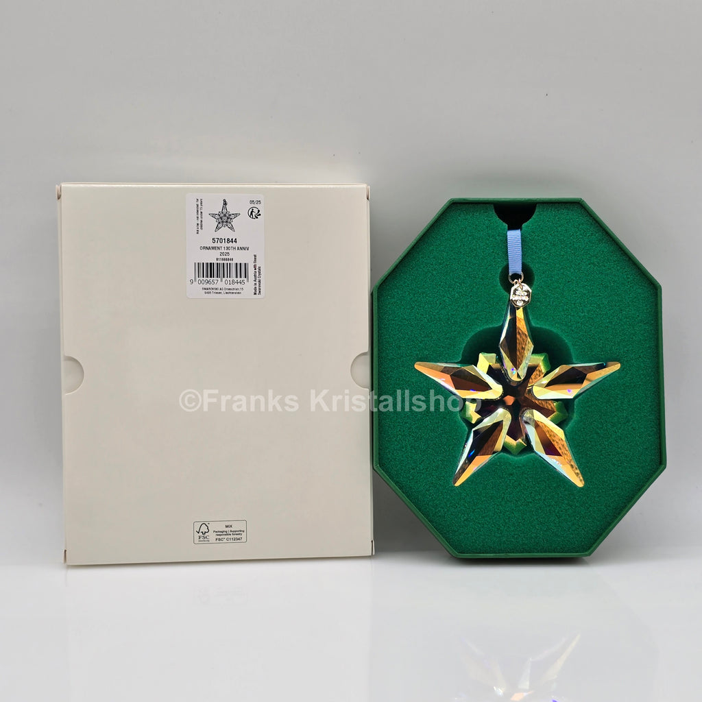 SWAROVSKI Weihnachtsstern 2025 Jubiläumsornament 130 Jahre Swarovski 5701844