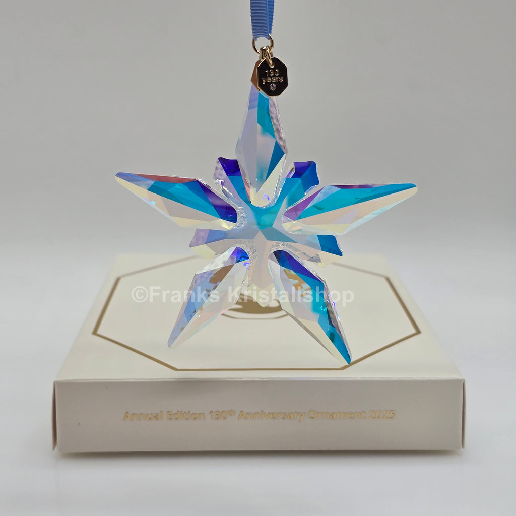 SWAROVSKI Weihnachtsstern 2025 Jubiläumsornament 130 Jahre Swarovski 5701844