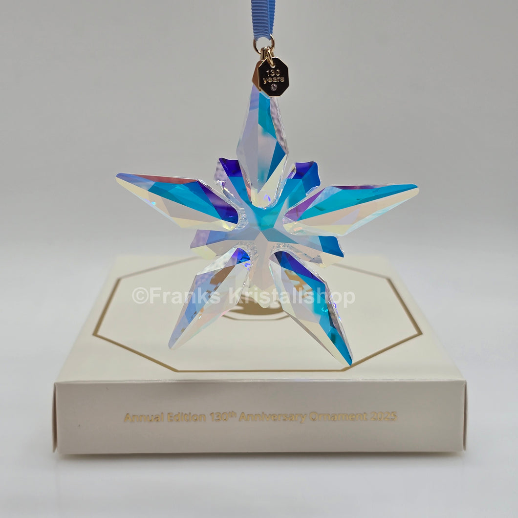 SWAROVSKI Weihnachtsstern 2025 Jubiläumsornament 130 Jahre Swarovski 5701844