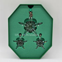 Lade das Bild in den Galerie-Viewer, SWAROVSKI Weihnachtsstern 2025 Klar 3er Set 5701854
