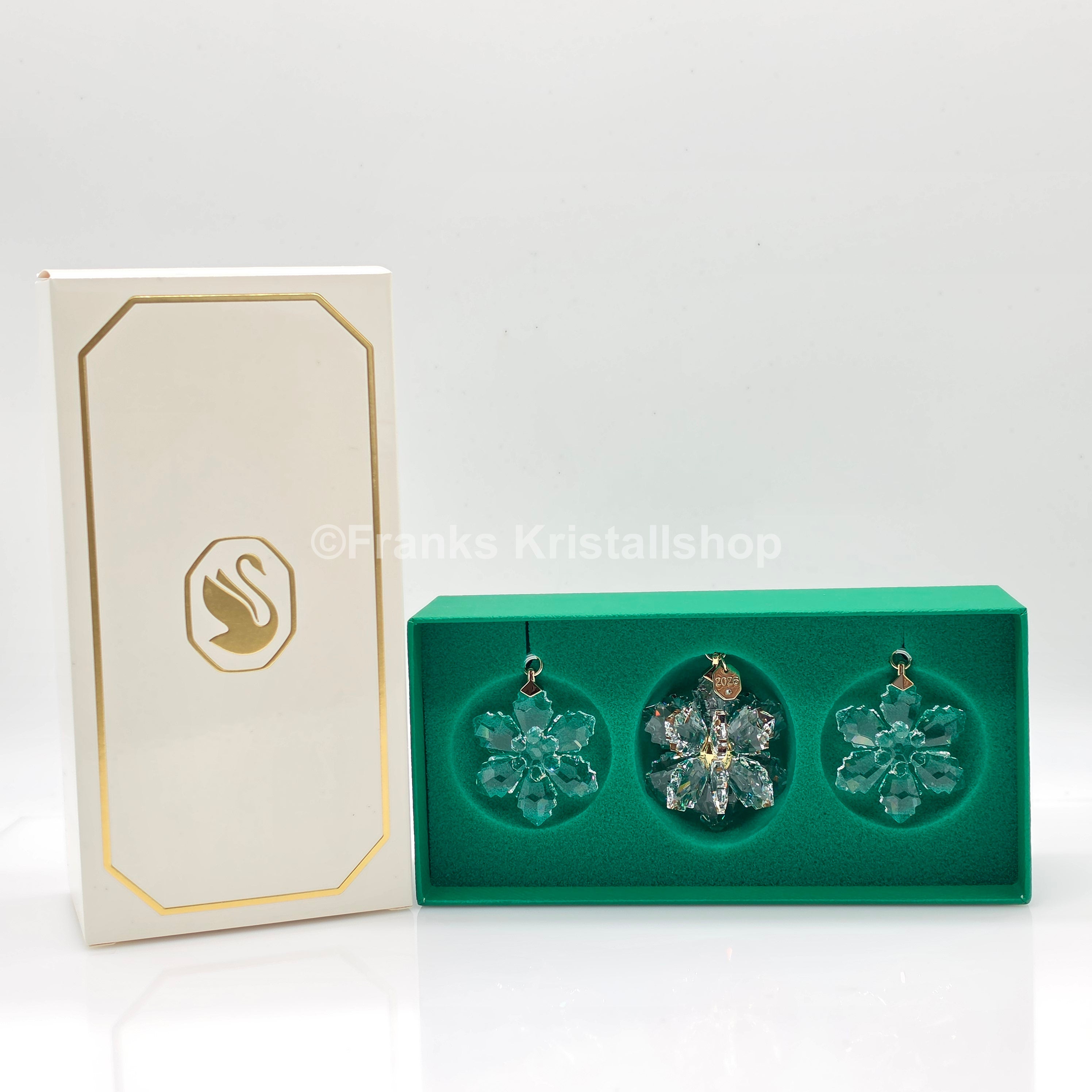 SWAROVSKI Weihnachtsstern 2026 3D 3er Set Klar 5731943