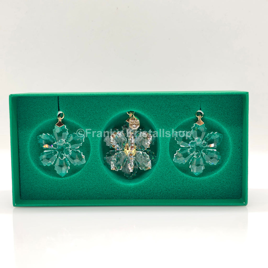 SWAROVSKI Weihnachtsstern 2026 3D 3er Set Klar 5731943