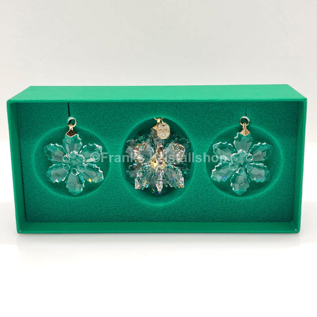 SWAROVSKI Weihnachtsstern 2026 3D 3er Set Klar 5731943