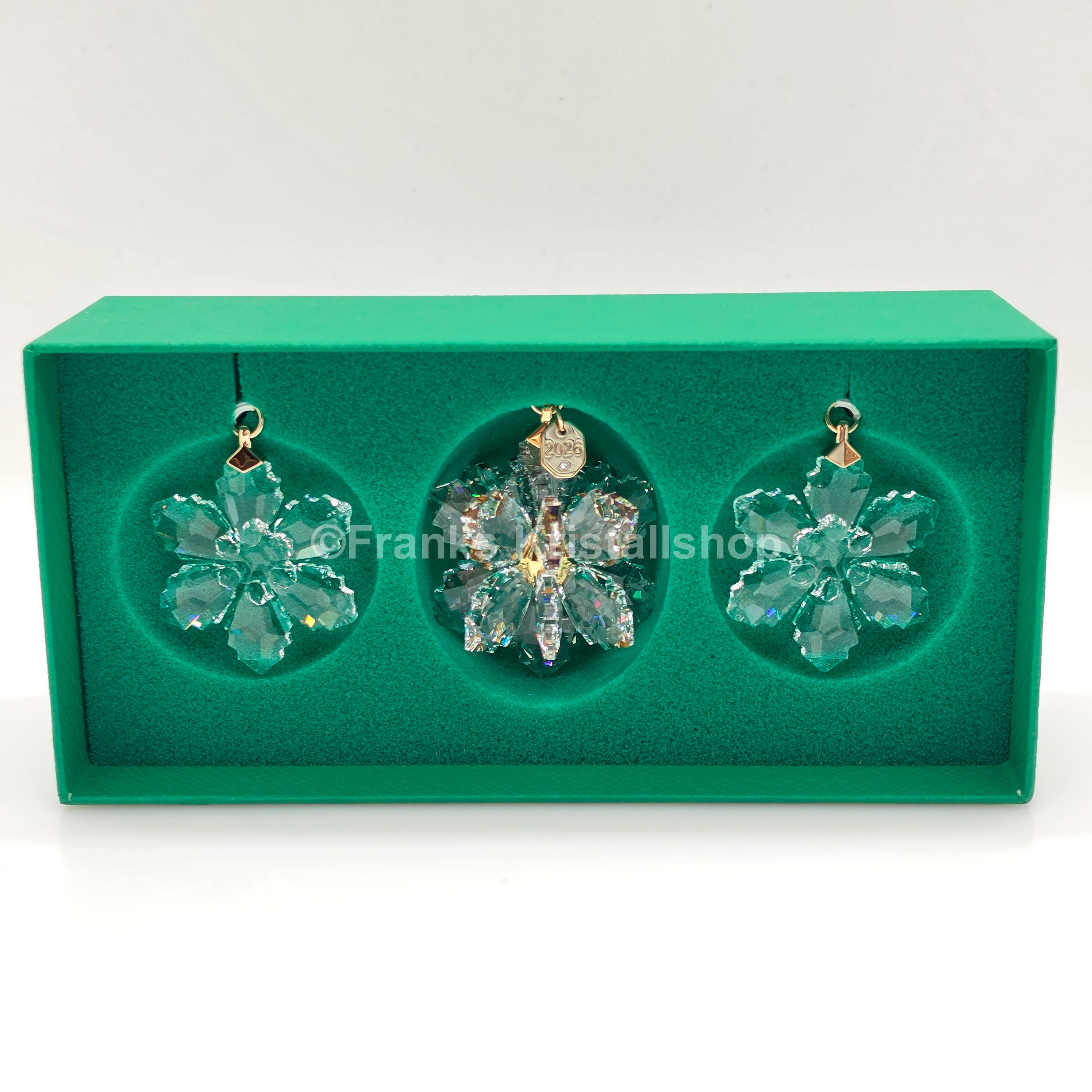 SWAROVSKI Weihnachtsstern 2026 3D 3er Set Klar 5731943