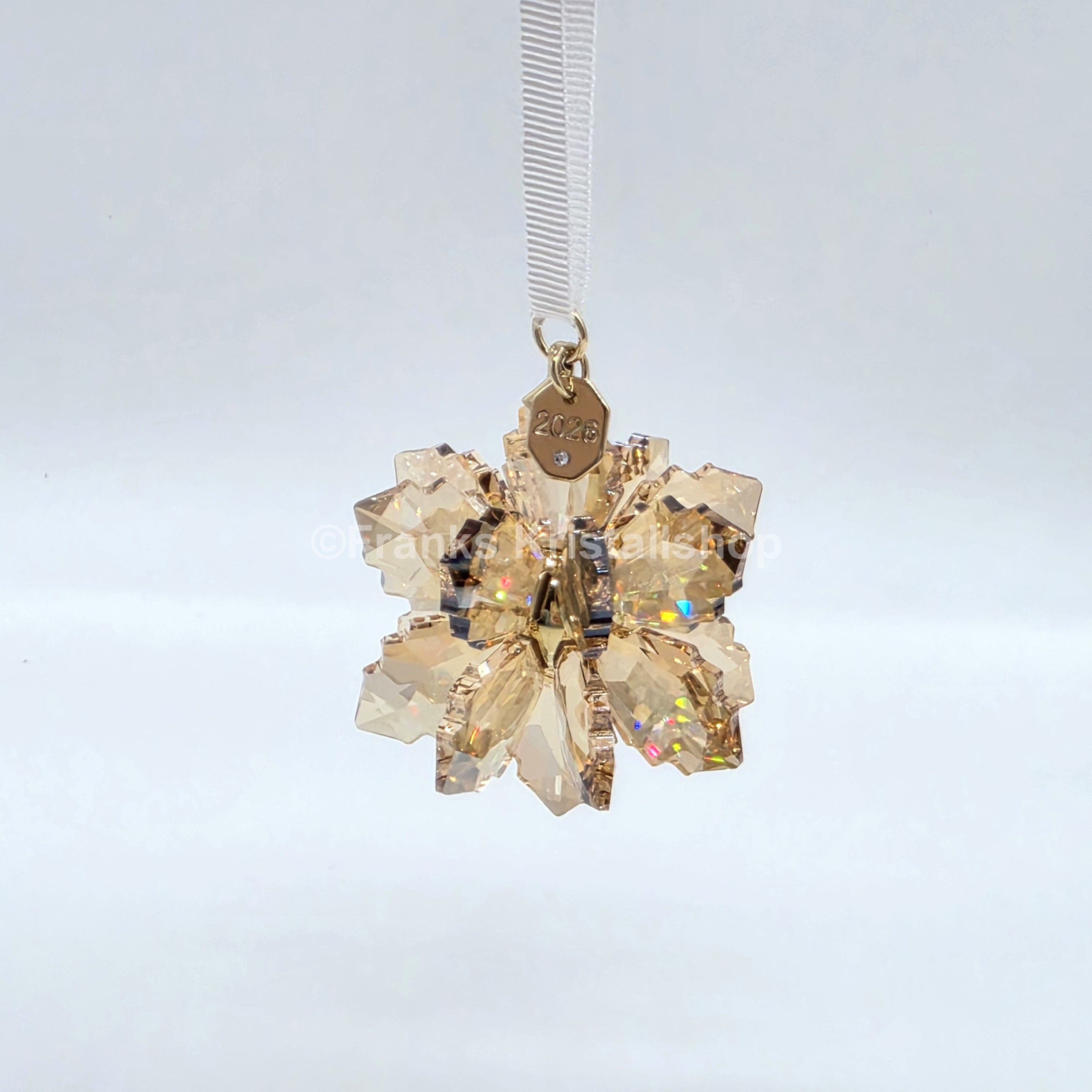 SWAROVSKI Weihnachtsstern 2026 3D Gold Festive 5731942