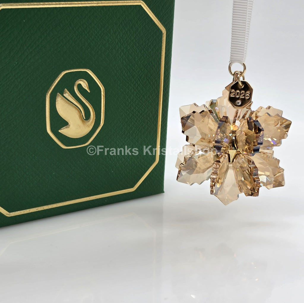SWAROVSKI Weihnachtsstern 2026 3D Gold Festive 5731942