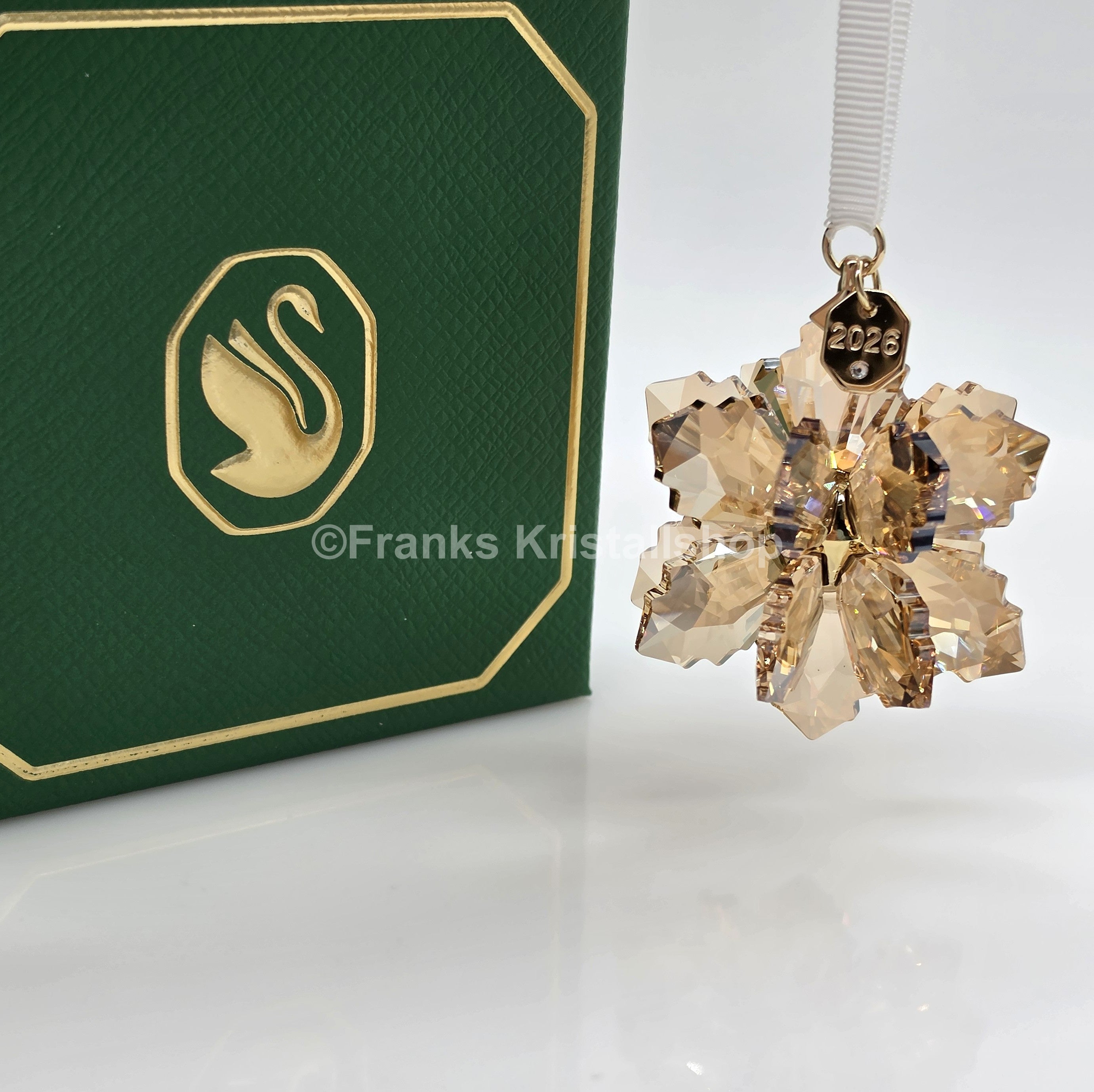 SWAROVSKI Weihnachtsstern 2026 3D Gold Festive 5731942