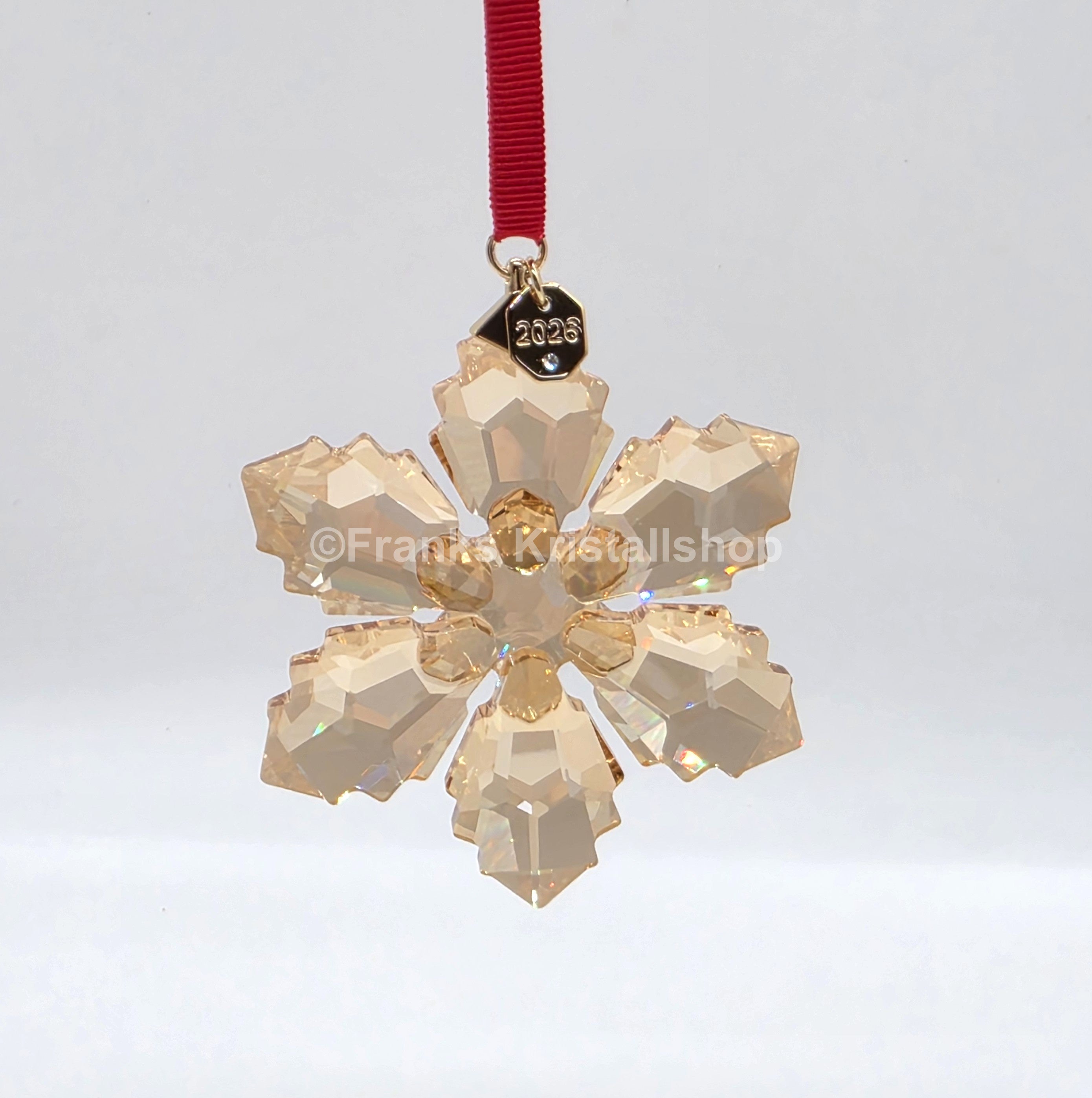 SWAROVSKI Weihnachtsstern 2026 Groß Gold Festive 5729037