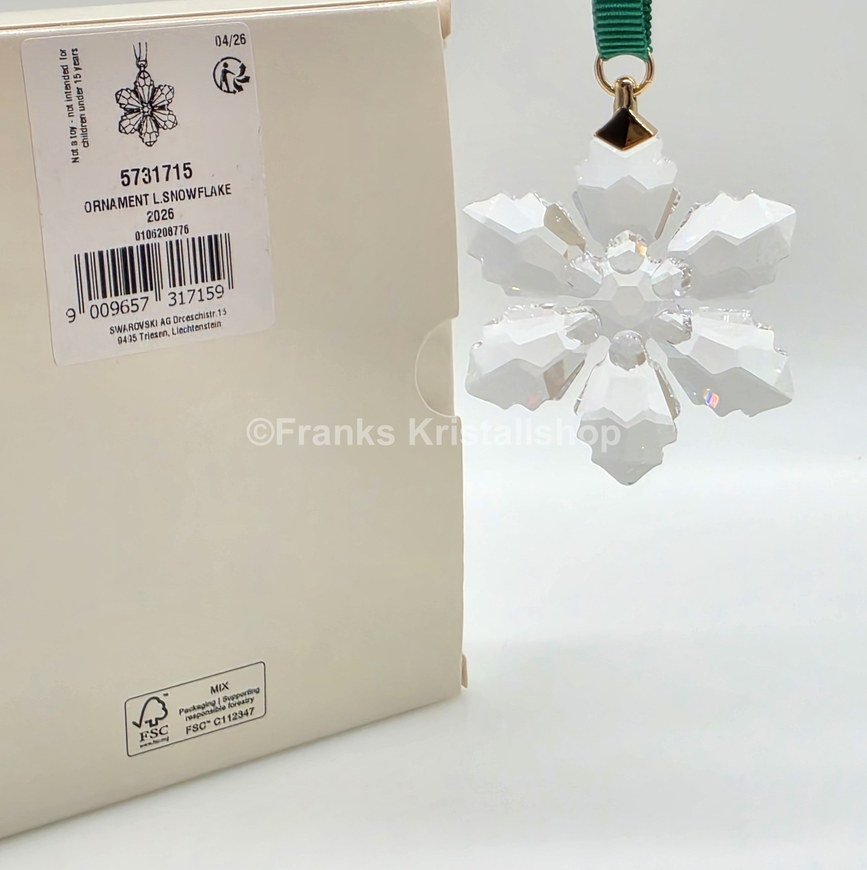 SWAROVSKI Weihnachtsstern 2026 Klein Klar 5731715