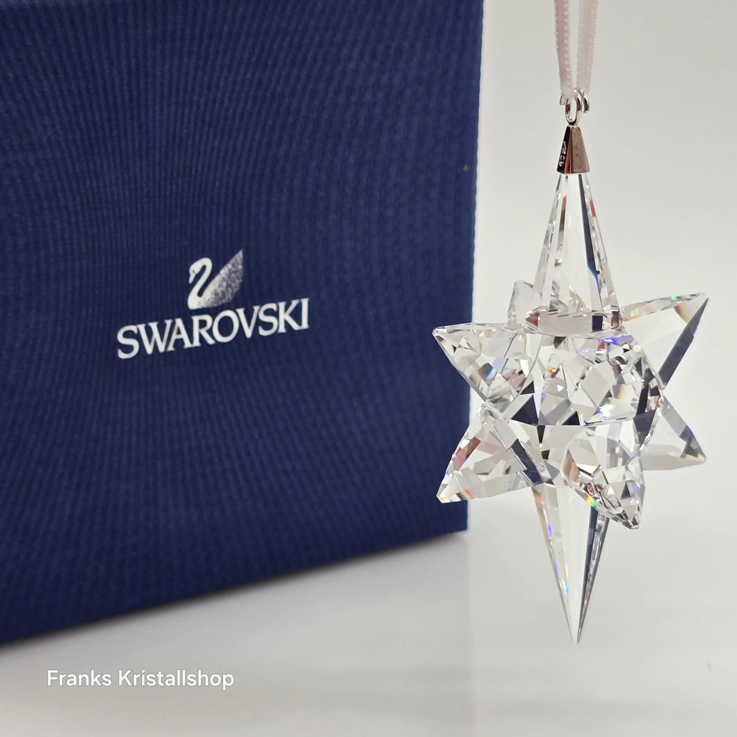 SWAROVSKI Weihnachtsstern 3D Ornament Groß, Klar 5287019 oU