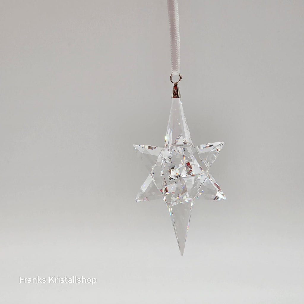 SWAROVSKI Weihnachtsstern 3D Ornament Groß, Klar 5287019 oU