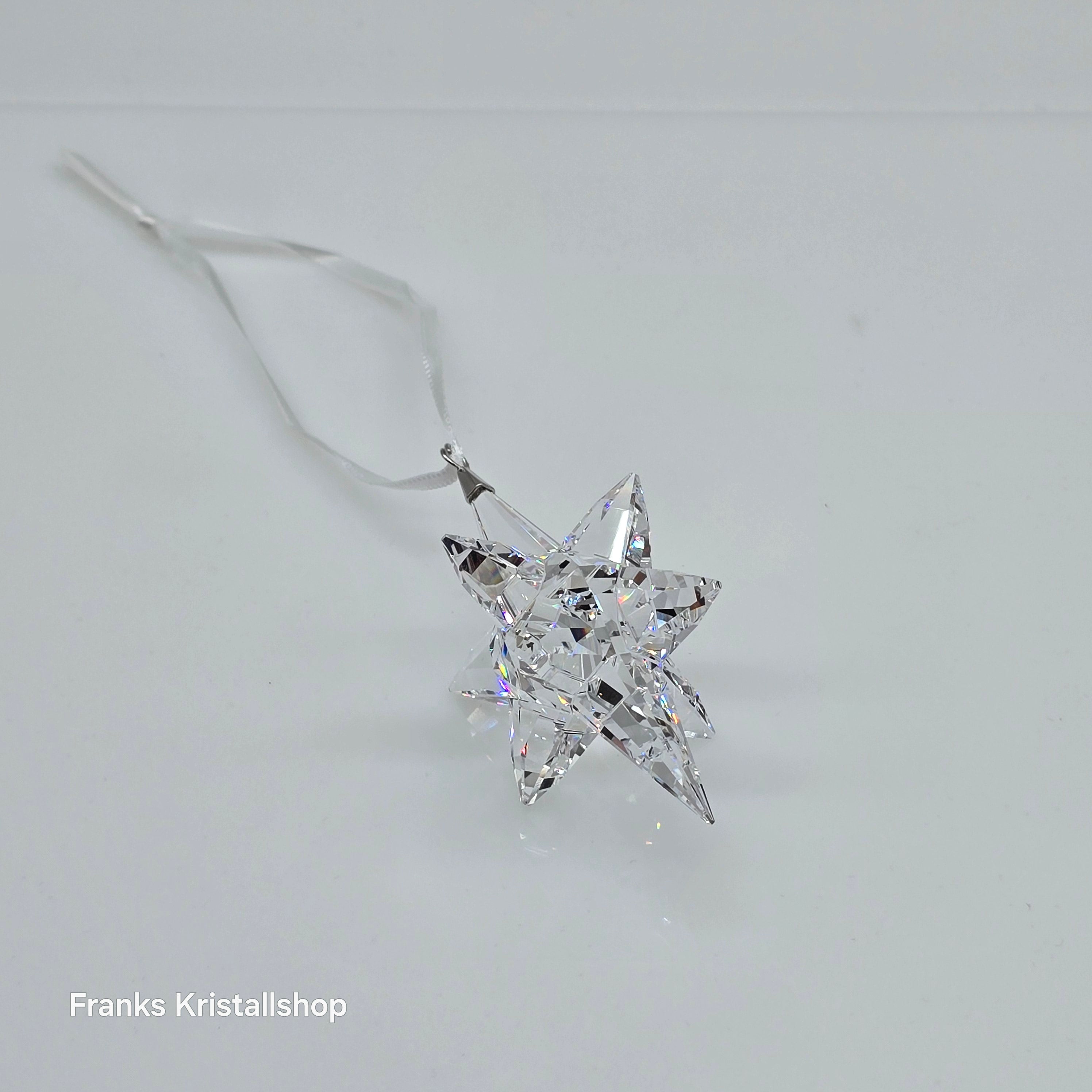 SWAROVSKI Weihnachtsstern 3D Ornament Groß, Klar 5287019 oU