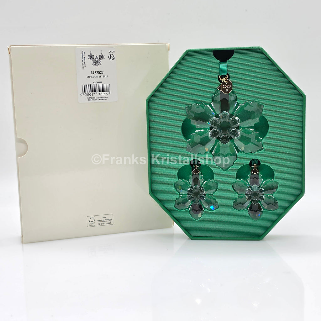SWAROVSKI Weihnachtsstern 3er Set 2026 Klar 5732527