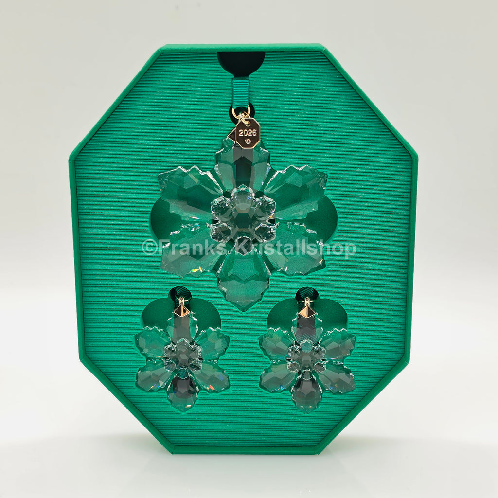 SWAROVSKI Weihnachtsstern 3er Set 2026 Klar 5732527