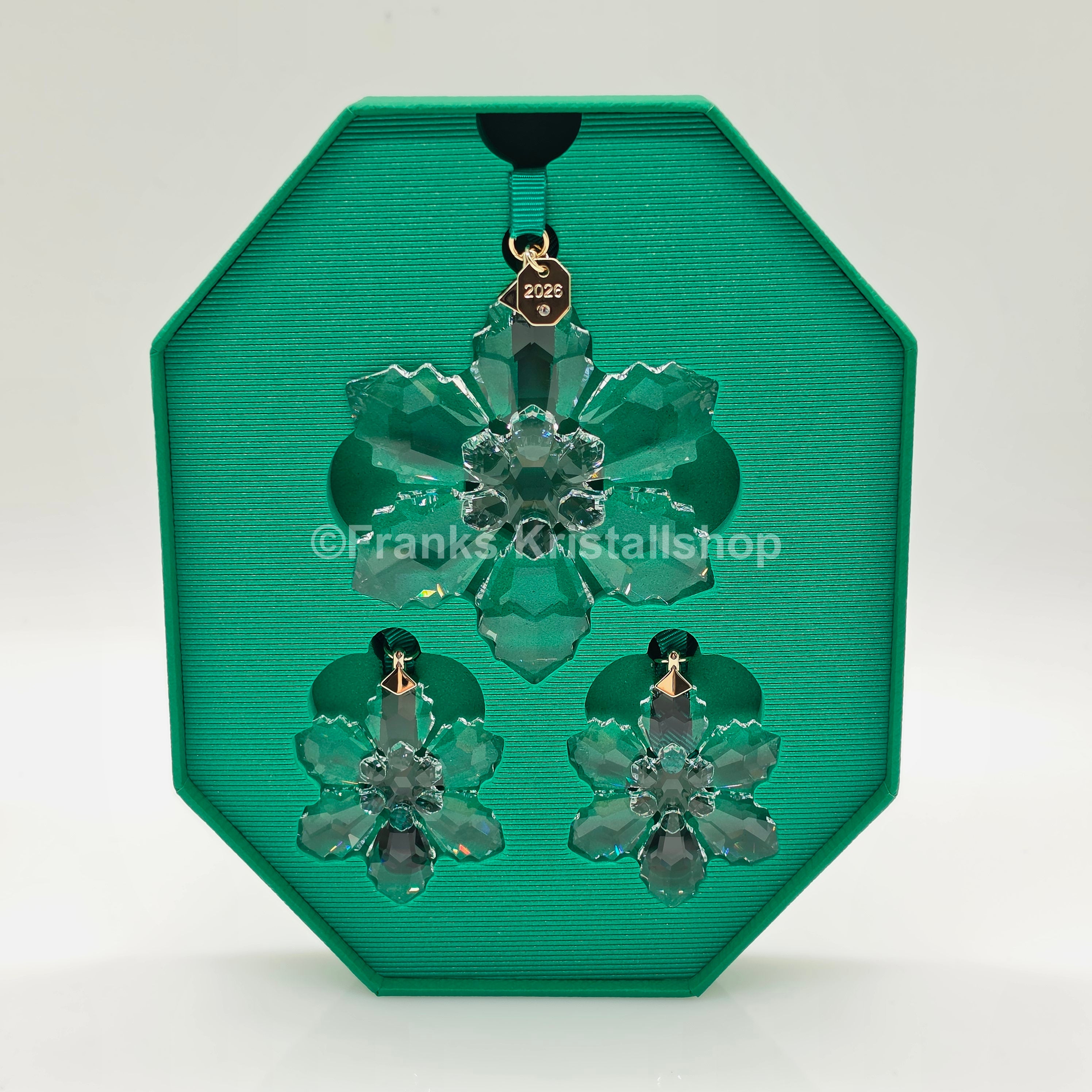 SWAROVSKI Weihnachtsstern 3er Set 2026 Klar 5732527