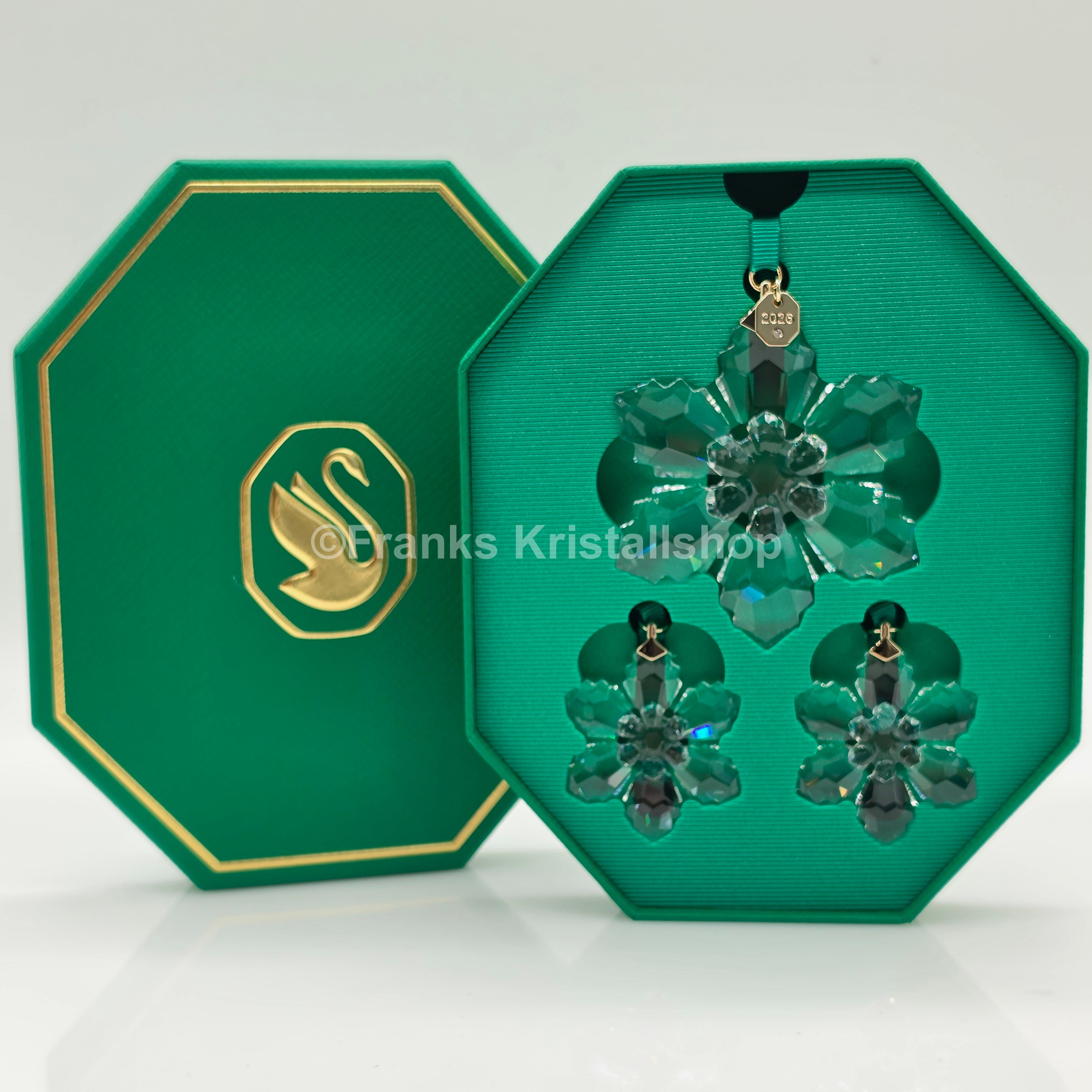 SWAROVSKI Weihnachtsstern 3er Set 2026 Klar 5732527