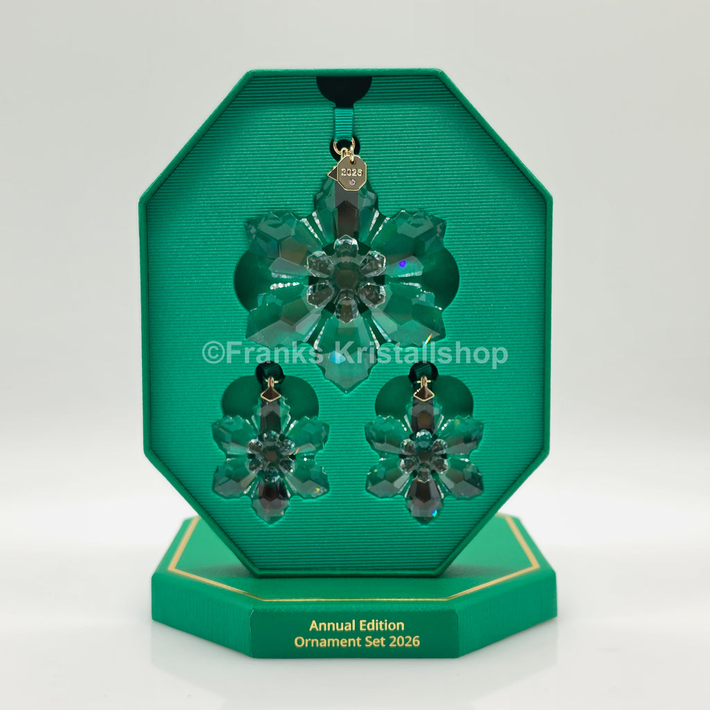 SWAROVSKI Weihnachtsstern 3er Set 2026 Klar 5732527