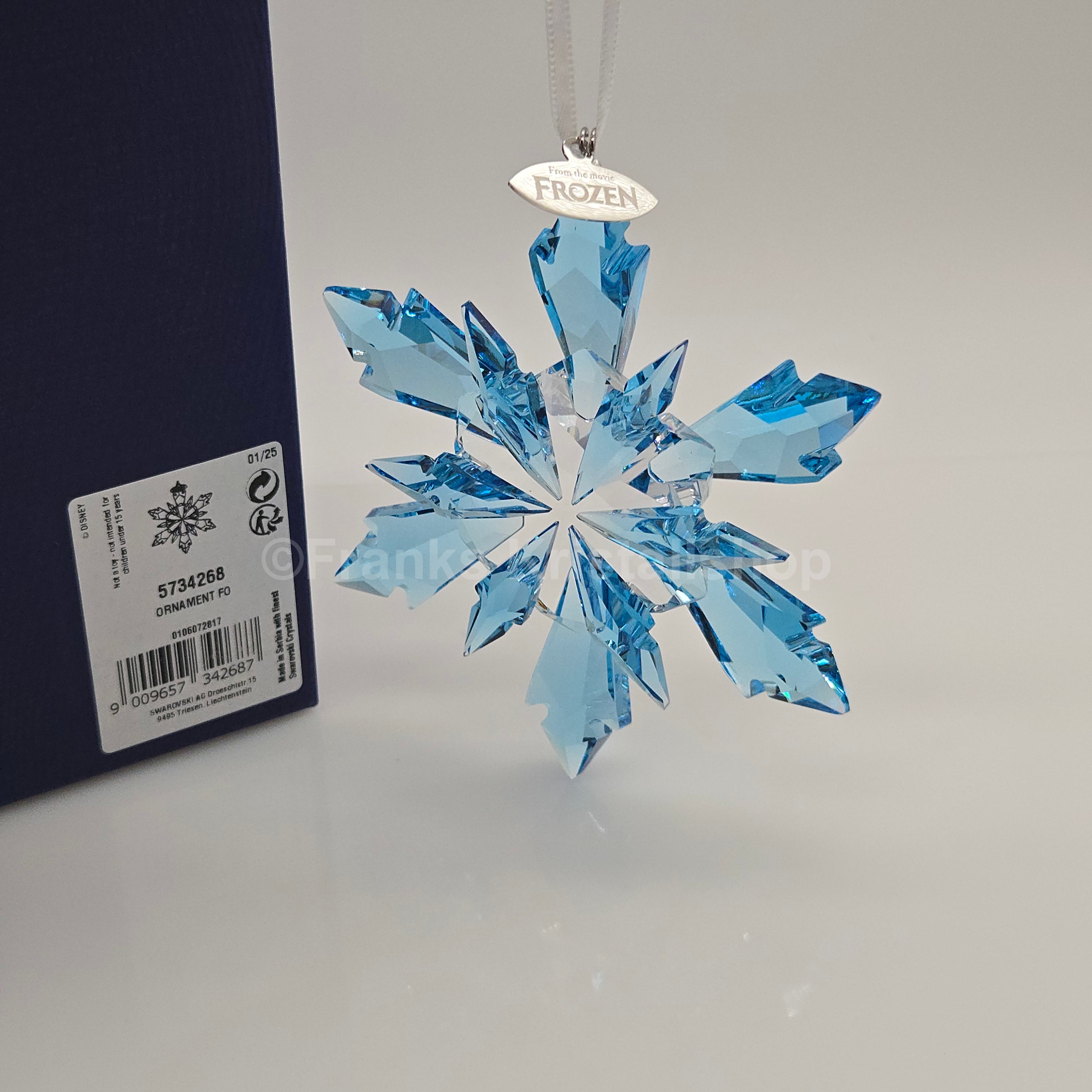 SWAROVSKI Weihnachtsstern Disney Frozen Die Eiskönigin Schneeflocken Ornament 5734268 (5286457)
