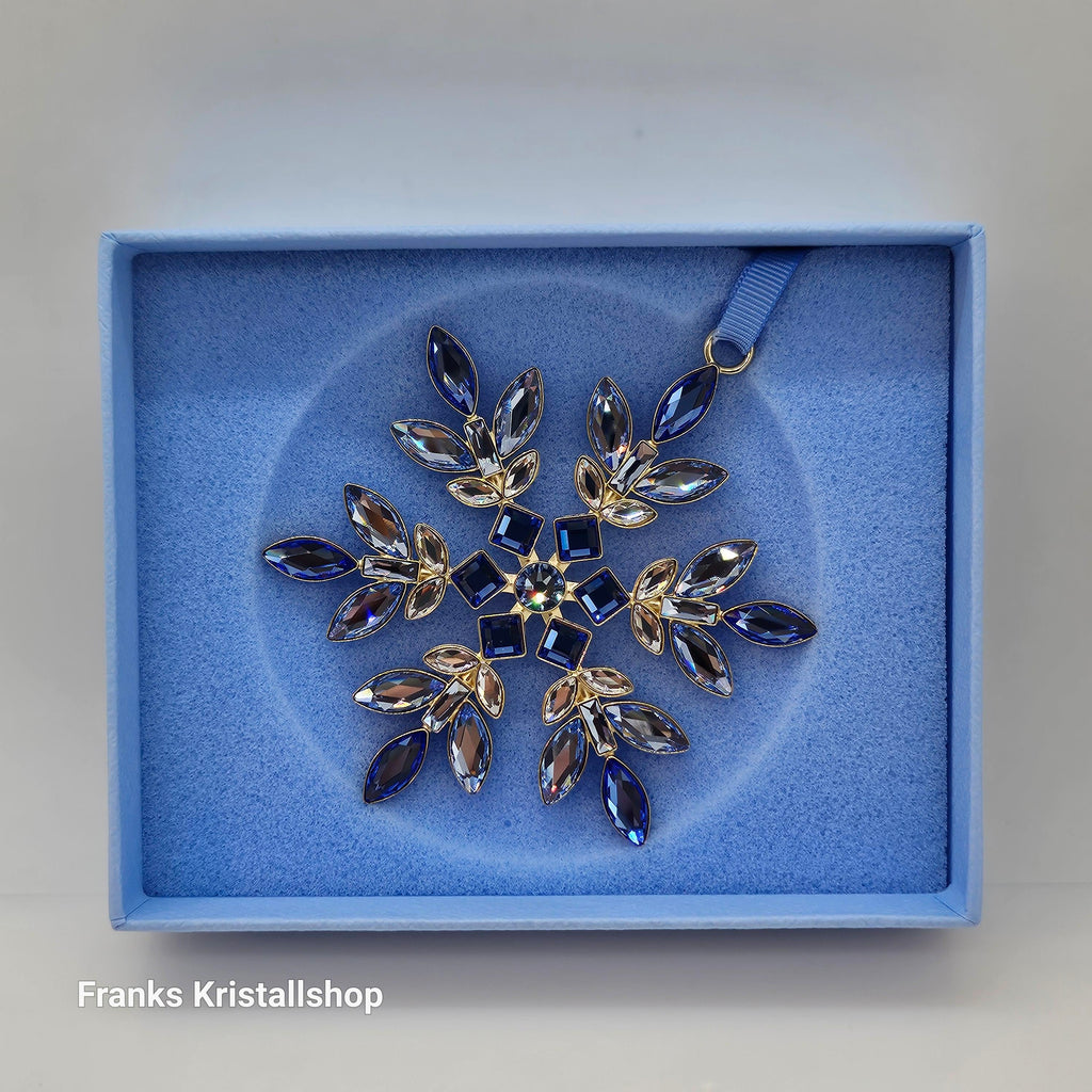 SWAROVSKI Weihnachtsstern Gema Blau Christmas Ornament 5691042
