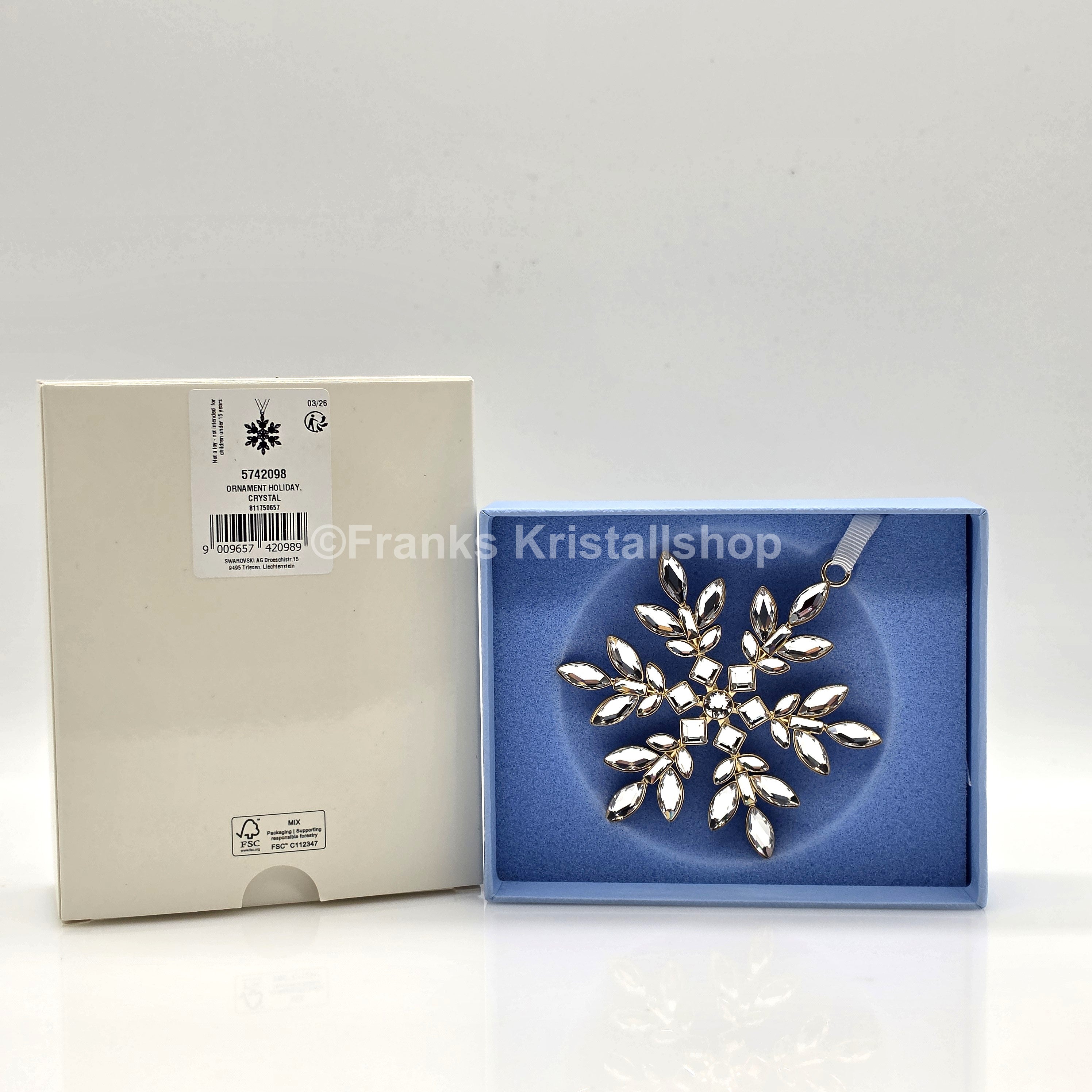 SWAROVSKI Weihnachtsstern Gema Crystal Christmas Ornament 5742098