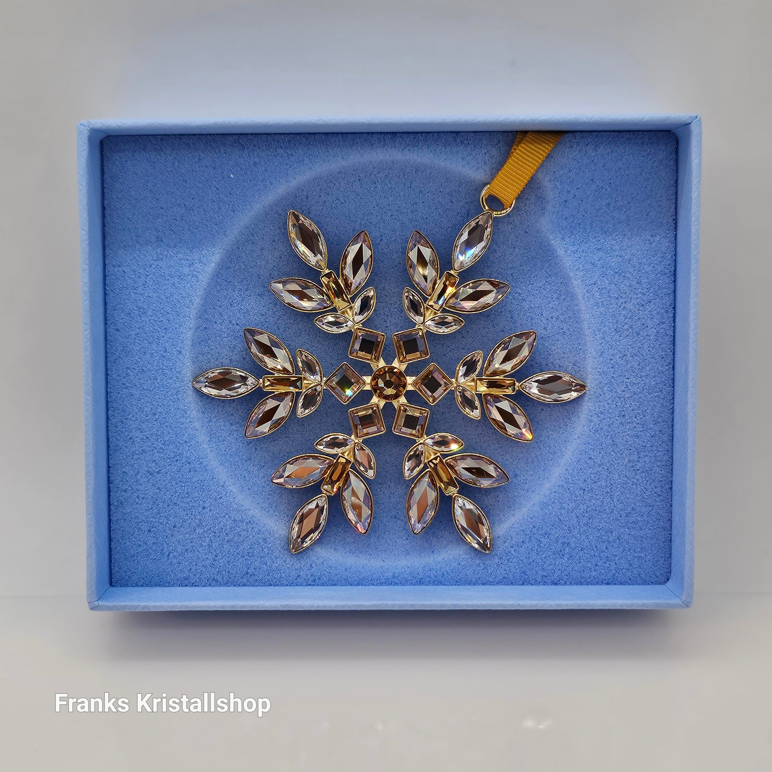 SWAROVSKI Weihnachtsstern Gema Gelb Christmas Ornament 5691043