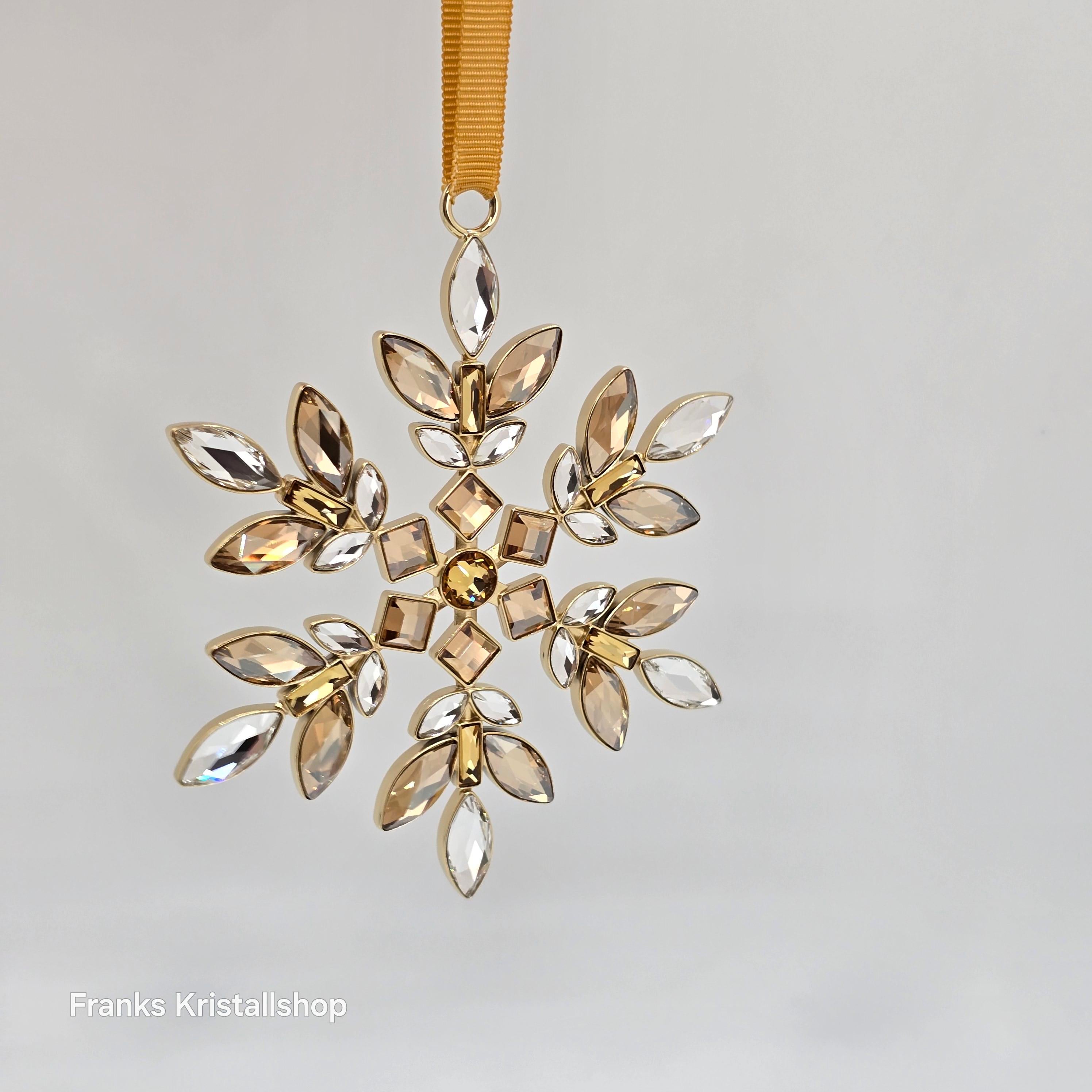 SWAROVSKI Weihnachtsstern Gema Gelb Christmas Ornament 5691043