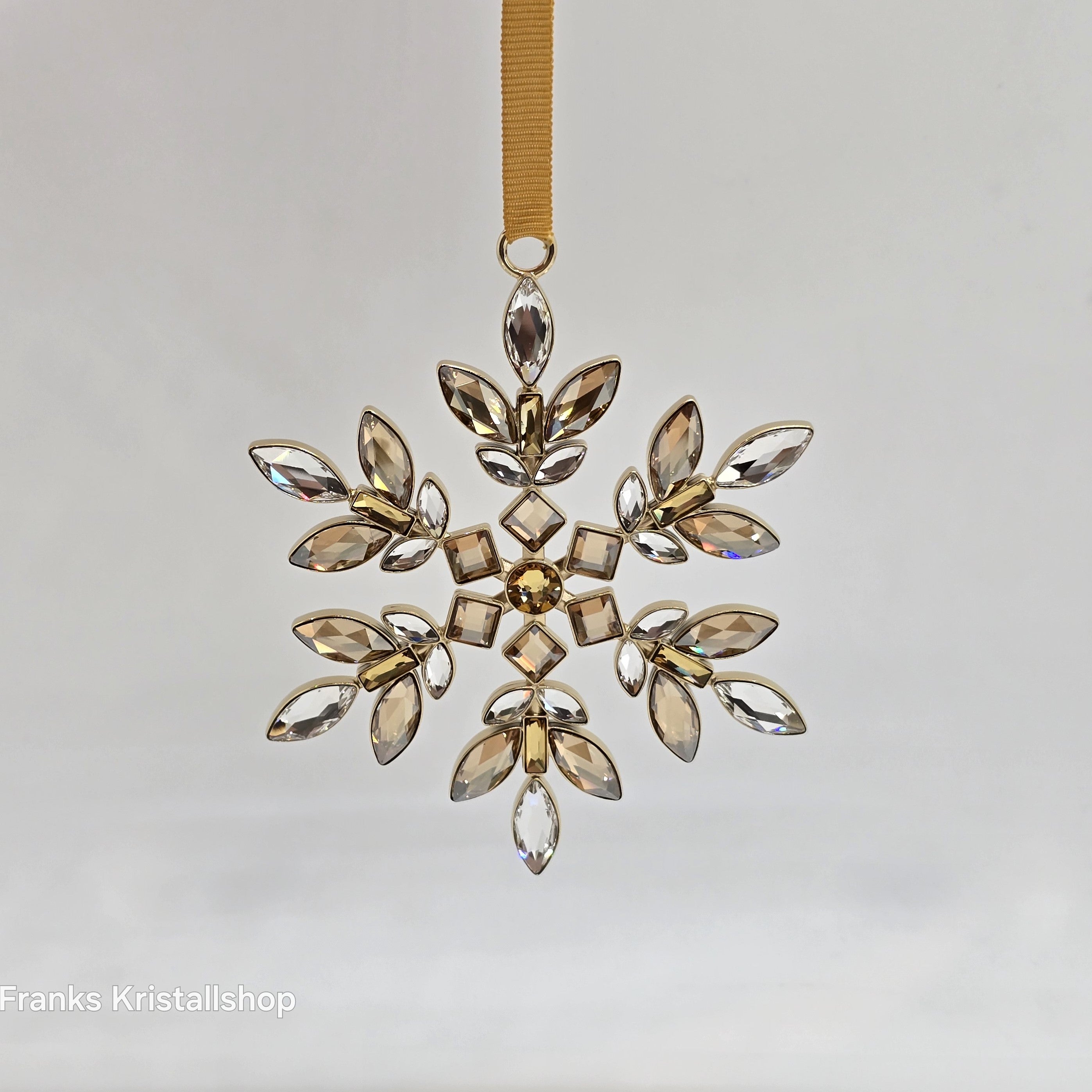 SWAROVSKI Weihnachtsstern Gema Gelb Christmas Ornament 5691043