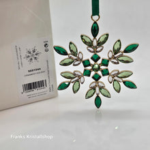 Lade das Bild in den Galerie-Viewer, SWAROVSKI Weihnachtsstern Gema Grün Christmas Ornament 5691044
