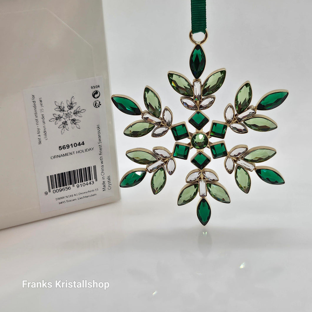 SWAROVSKI Weihnachtsstern Gema Grün Christmas Ornament 5691044