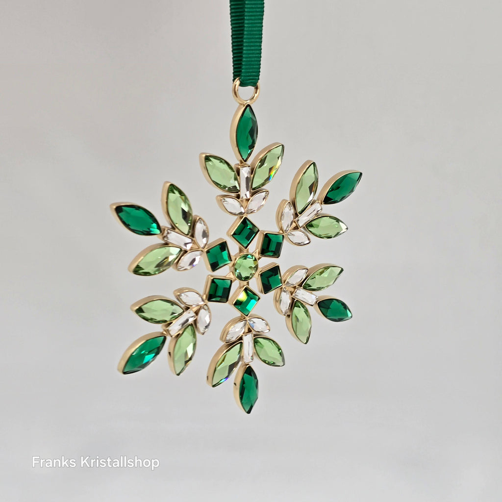 SWAROVSKI Weihnachtsstern Gema Grün Christmas Ornament 5691044