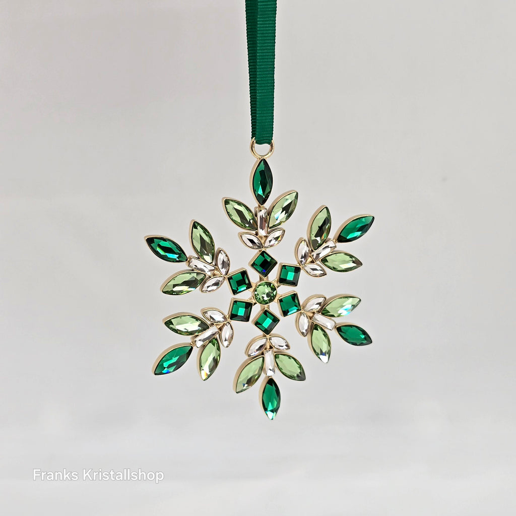 SWAROVSKI Weihnachtsstern Gema Grün Christmas Ornament 5691044